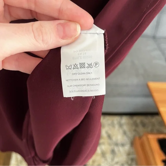 J. Crew 100% Silk Sleeveless Burgundy Top - Picture 4 of 5